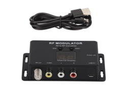 Conversor Av para Rf LAXISCREED Pal Ntsc 21 Canais