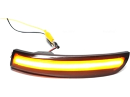 Piscas De Led 2 Unidades Para Retrovisores Laterais Dinâmicos, Compatíveis Com Ford Kuga, Ecosport, C Max E Ford Mk3