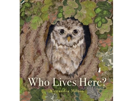 Livro Who Lives Here? de Milton e Alexandra (Inglês)