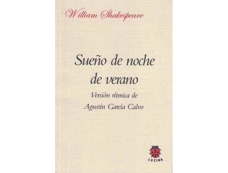 Livro Sueño De Una Noche De Verano. de W. Shakespeare (Espanhol)