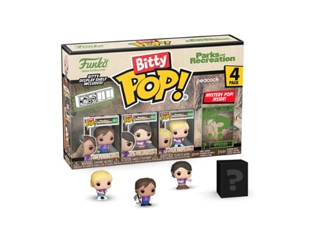 Figura Funko Parks & Recreation Goddess Bitty Pop! 4-Pack PARKS AND RECREATION