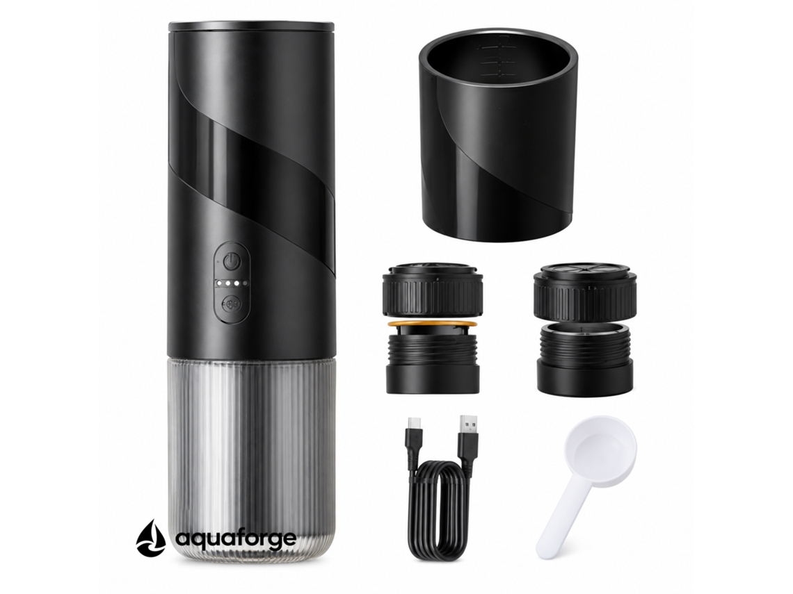 Máquina De Café Aquaforge Com 0,5 L E 20 Bar Para Café
