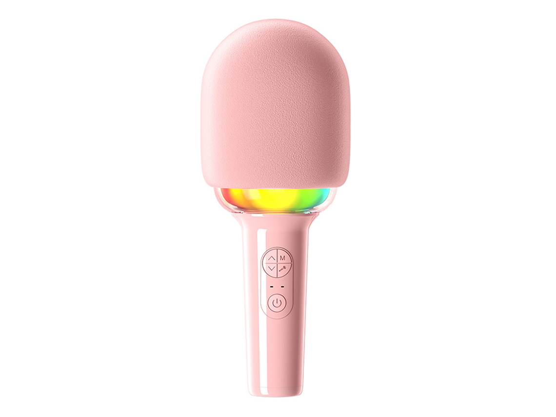 Microfone De Canto Sem Fio Bluetooth Estável Microfone De Som