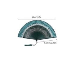 1pc Ventilador Dobrável Portátil Japonês Estilo Adorno De