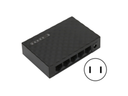 Switch Ethernet LAXISCREED 5 Portas Gigabit