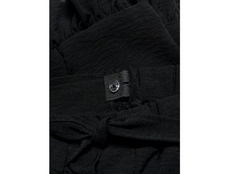 Calções para Menina ONLY KIDS (6 Anos - Preto)