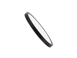 Teto Led Plano 18 Cm 15 W Preto 6000 K Iluminação Contemporânea para Cozinha Corredor Quarto NETTLIFE