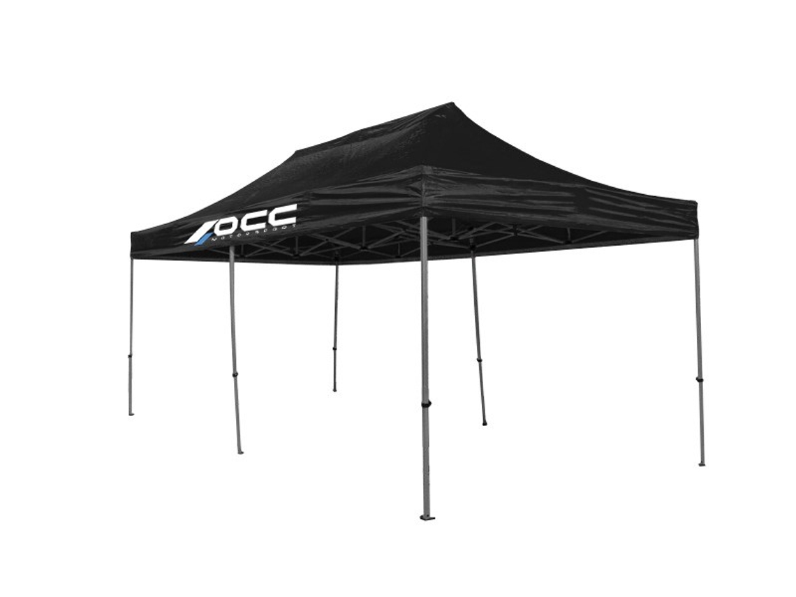 Toldo OCC SPORT 3X6M Aço Inox Preto