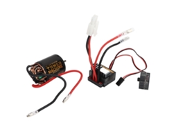 Mali kit Motor de Escova e Esc 320a Sistema de Tração de Alta Frequência para Carros Rc Tamiya 45t