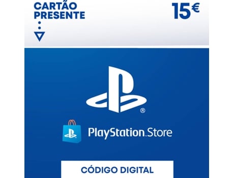 Cartão de Carregamento PlayStation Store 15 Euros (Formato Digital)