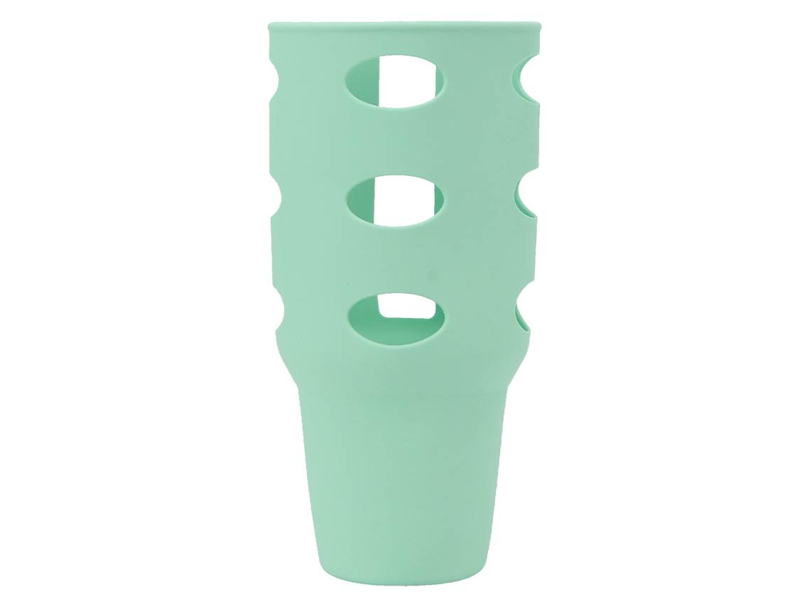Capa De Silicone Para Copo Térmico De 1,2 Litro (40 Oz), Antiderrapante E Resistente Ao Desgaste, Ideal Para Uso Doméstico E Viagens (verde).
