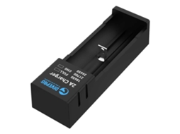 1 26650/2 1 700/26800 Usb Carregador Preto Prateadodivepro
