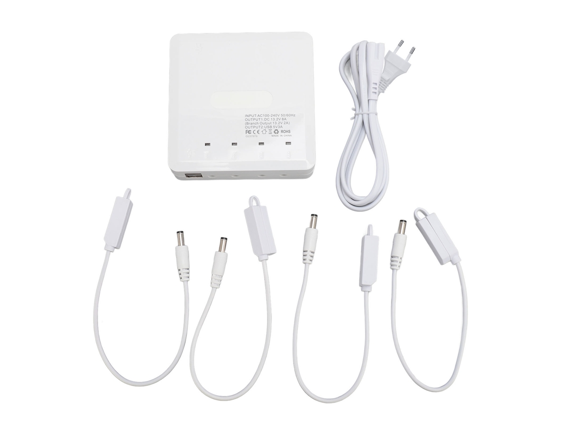 Carregador de baterias rápido 6 em 1 EOOCOO, para drones Dji Air, Mavic Air