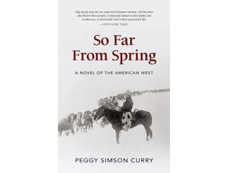 Livro so far from spring de peggy simson curry (inglês)