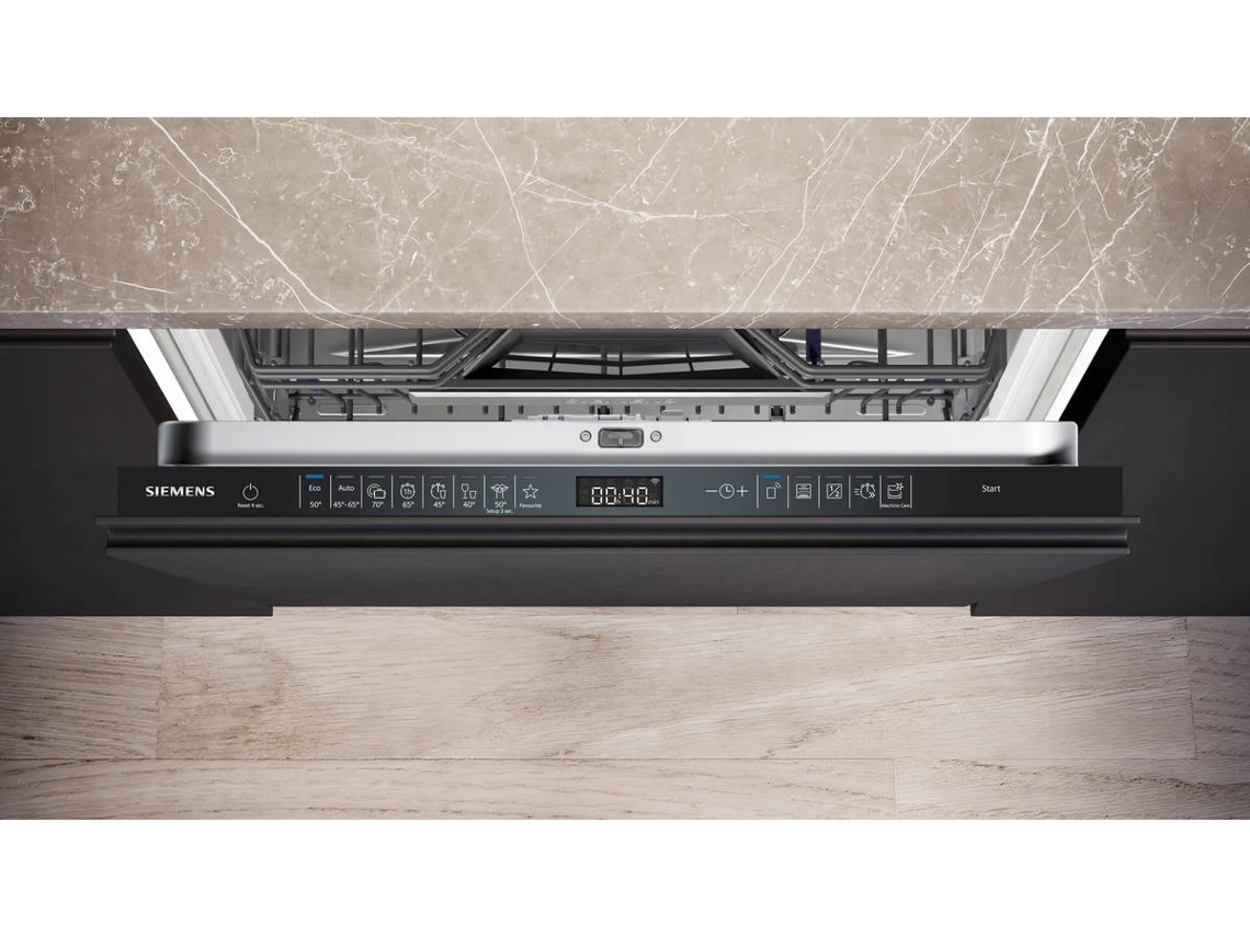 Máquina de Lavar Loiça Encastre SIEMENS SX95EX11CE (14 Conjuntos - 59.8 cm - Painel Preto)