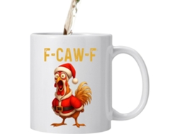 Lurelia Caneca De Viagem 350ml Em Cerâmica, Copo Para Café, Chá E Leite Com Galo