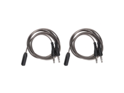 Divisor de fones Mali, 3.5mm fêmea, para dois machos, com microfone