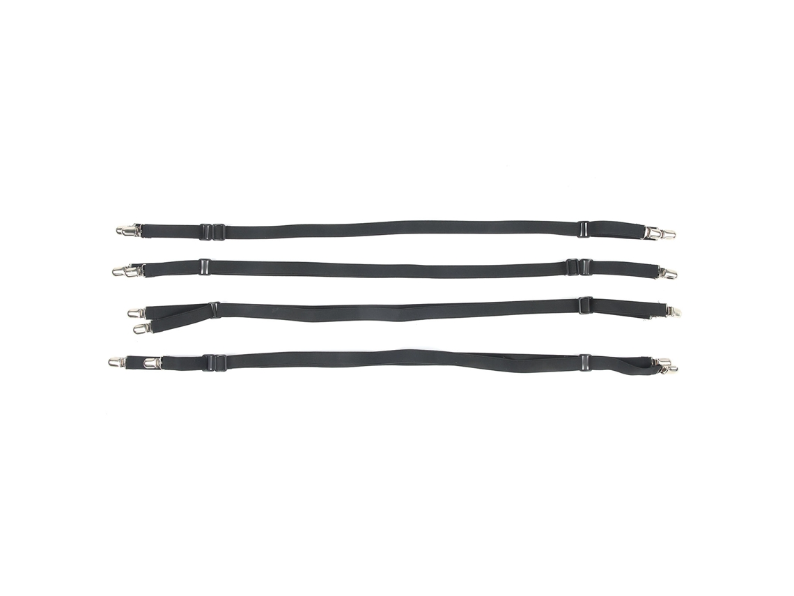 4pcs Grampos de Lençol Ajustável Elástico Anti deslizante
