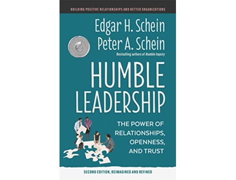 Livro Humble Leadership de Edgar H Schein e Peter A Schein (Inglês)