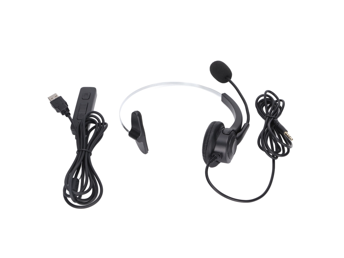 Fones de ouvido EOOCOO com redução de ruído, interface dupla
