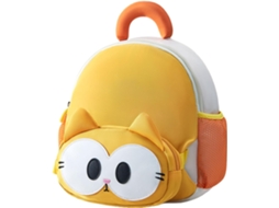 Mochila Infantil Genérica Em Formato De Gato Fofa Para Jardim Infância Bolsa Ombro Grande Meninas