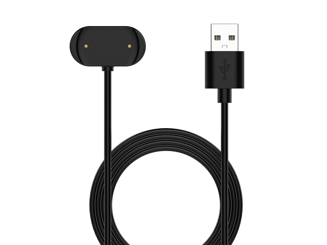 Cabo De Carregamento Lurelia Para Relógio Inteligente Amazfit Gtr 3 / Gtr 3 Pro / Gts 3, Comprimento 1 M (preto)