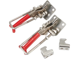 Conjunto de 2 Grampos KNOBWELL resistentes em aço inoxidável