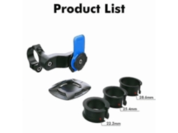 Suporte para Smartphone Quad Lock para Guidão de Motocicleta AQUAFORGE