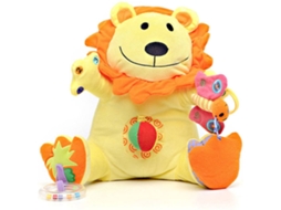 Peluche GIROS Peluche Leão de Atividades (Idade Mínima: 3 Meses - 30 x 26 x 26 cm)