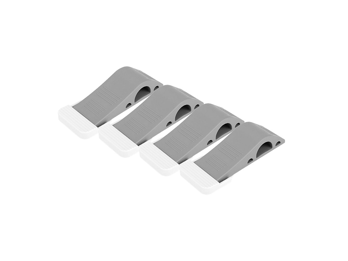 4 Pack Calço de Porta em Borracha Tpr S/MARCA para Crianças Acessório de Segurança Home Office