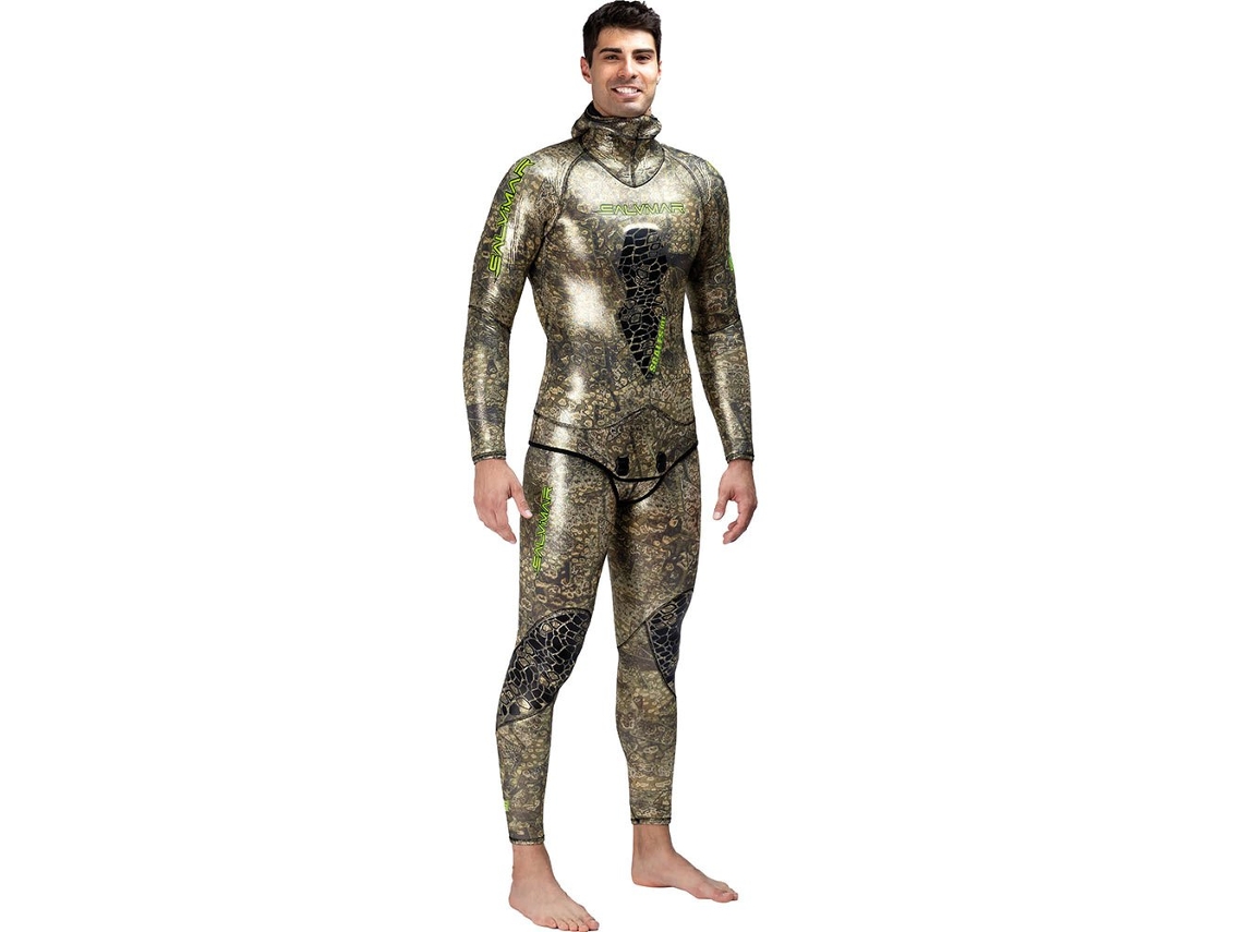 Wetsuit Krypsis Scales 101 5 Mm Verde Msalvimar