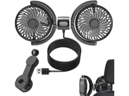 Ventilador Para O Banco Traseiro Do Carro, Ventilador Para Carro