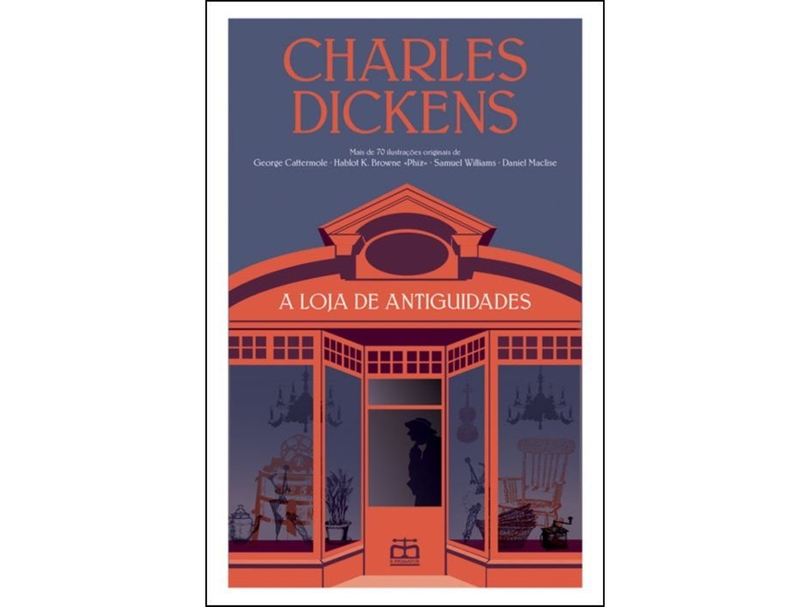 Livro A Loja de Antiguidades de Charles Dickens (Português)