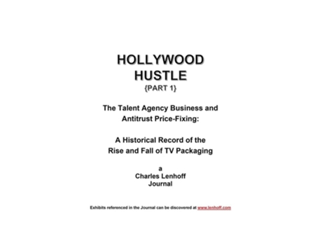 Livro Hollywood Hustle de Charles Lenhoff (Inglês - Capa Dura)