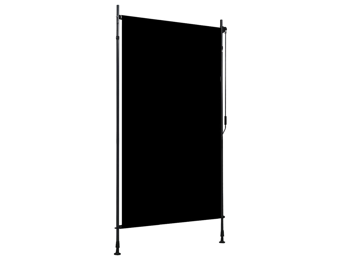 Vidaxl Estore De Rolo Para Exterior 120x270 Cm Antracite