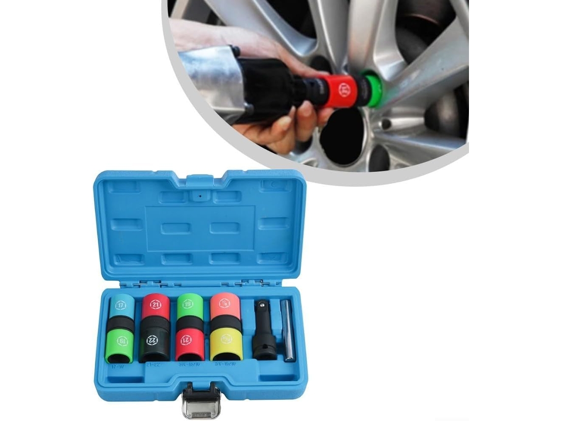 Soquete de Longo Alcance CHABERLU com íon pneumático e encaixe hexagonal