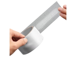 Fita Autoadesiva Preta para Reparo de Tela Anti mosquito