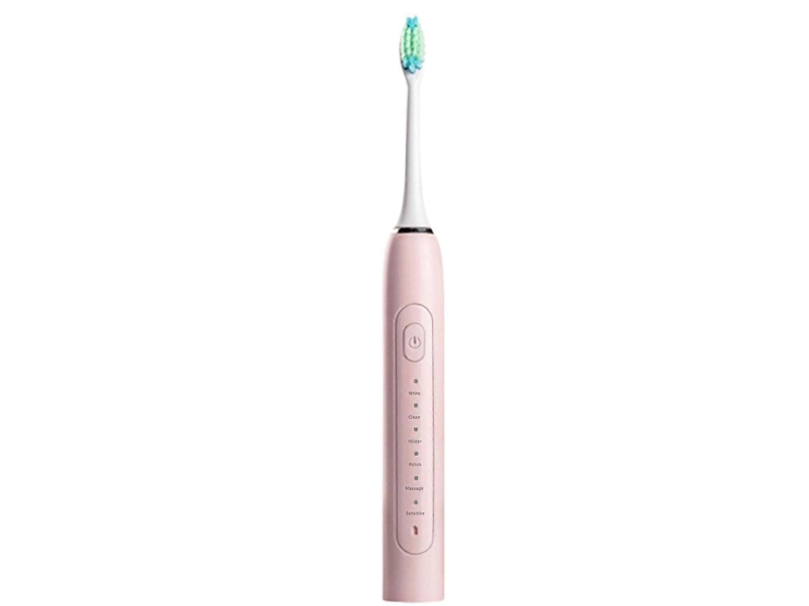 Escova De Dentes Elétrica, Escova De Dentes Elétrica Com 4 Cabeças De Escova, 6 Modos De Limpeza, À Prova D'água Ipx7, Escova De Dentes Elétrica