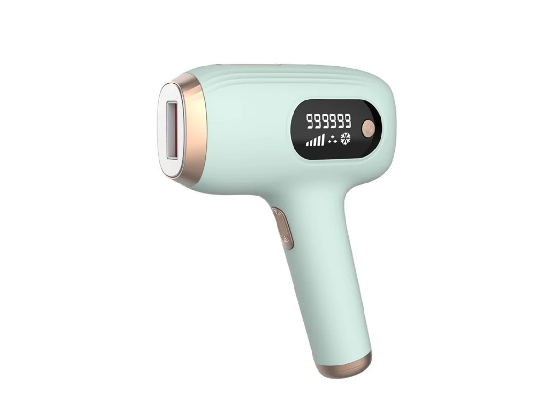 Ipl Light Hair Remover Cooling Leve Saída De 5 Níveis Presente De Aniversário 900.000 Tratamentos Óculos De Proteção Verde Yizhood