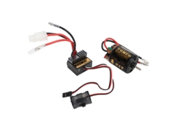 Kit Motor Esc De Escova Rc 540 Com Esc 320a Impermeável Plug Tamiya 21t Para Carros E Barcos