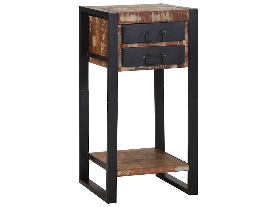 Vidaxl Mesa De Apoio Multicolor 40 X 40 X 80 Cm