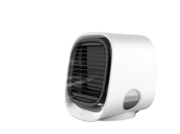 Laxiscreed Mini Ventilador Usb Portátil Com Frio E Humidificador Para Casa E Escritório