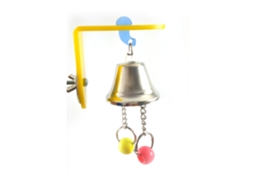 Dois Papagaios de Brinquedo Mordem Sinos Grandes, Coloque os em Gaiolas para Pássaros e Pendure Pequenos Itens para Pets AQUAFORGE