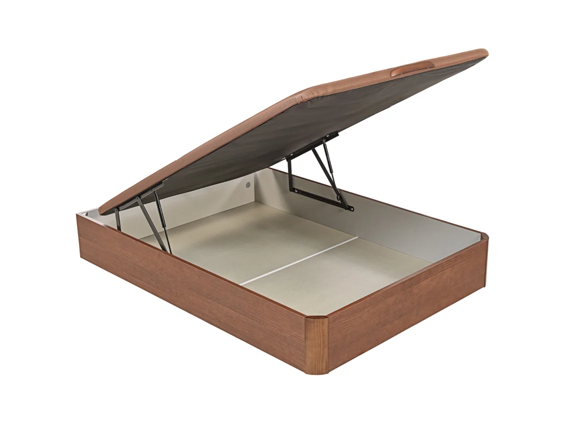 Sommier com Arrumação WHAT THE SLEEP Storage Bed - 90x200cm (31 Cm de Altura - Cerejeira)