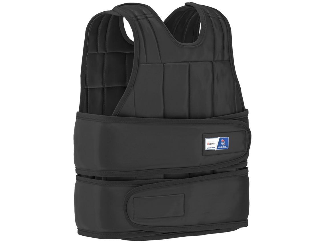 Colete Peso Ajustável 20kg Removível Treino Fitness Musculação