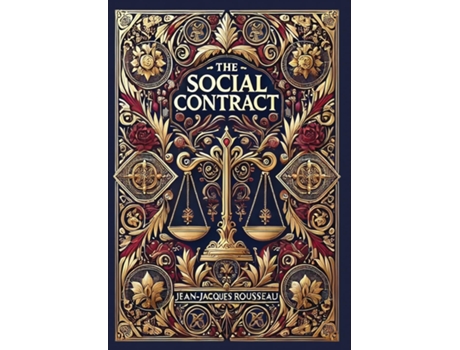 Livro The Social Contract de Jean-Jacques Rousseau (Inglês)