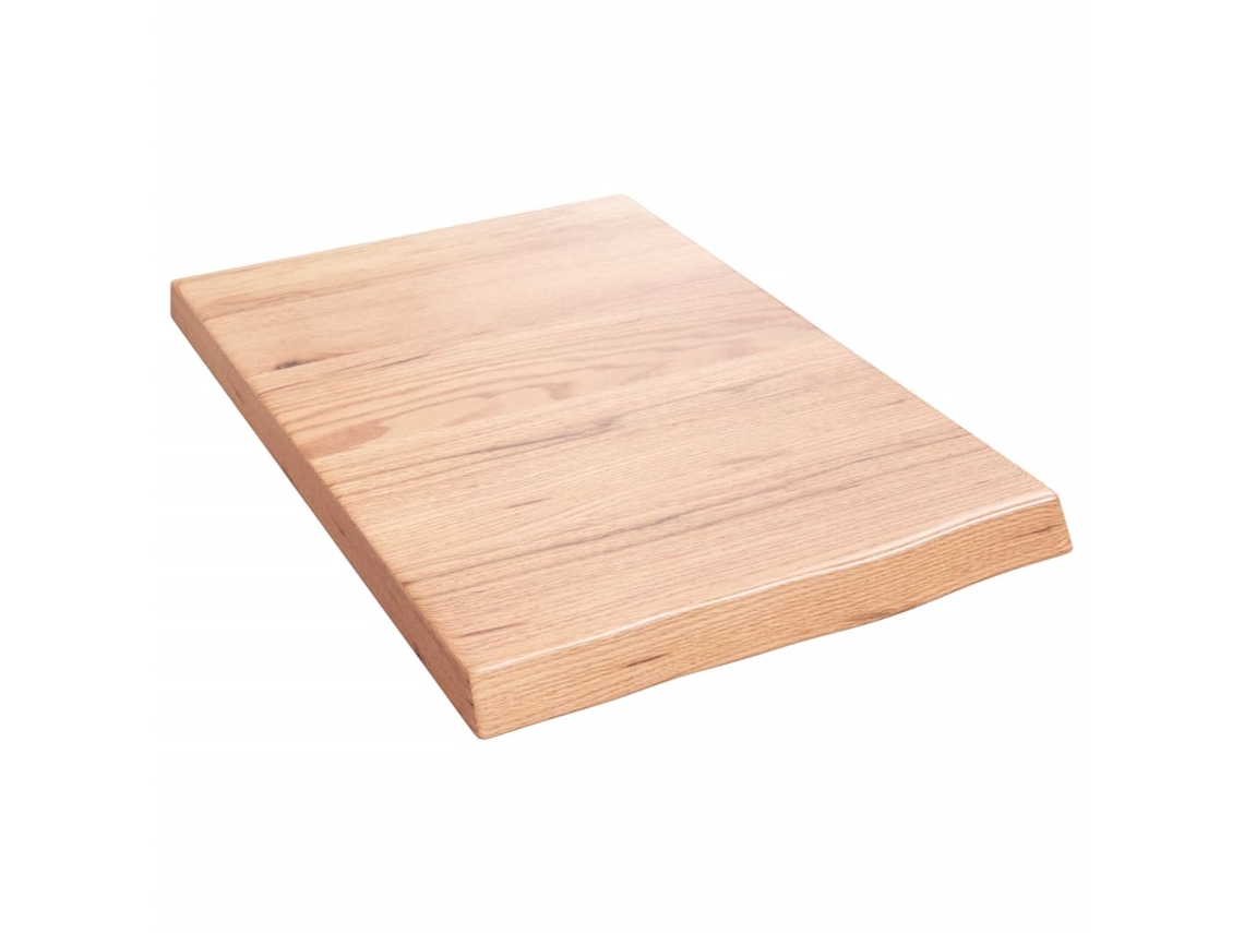 Bathroom Countertop, Bathroom Countertops Vidaxl Marrom Madeira De Carvalho (40 X 60 X 4 Cm)