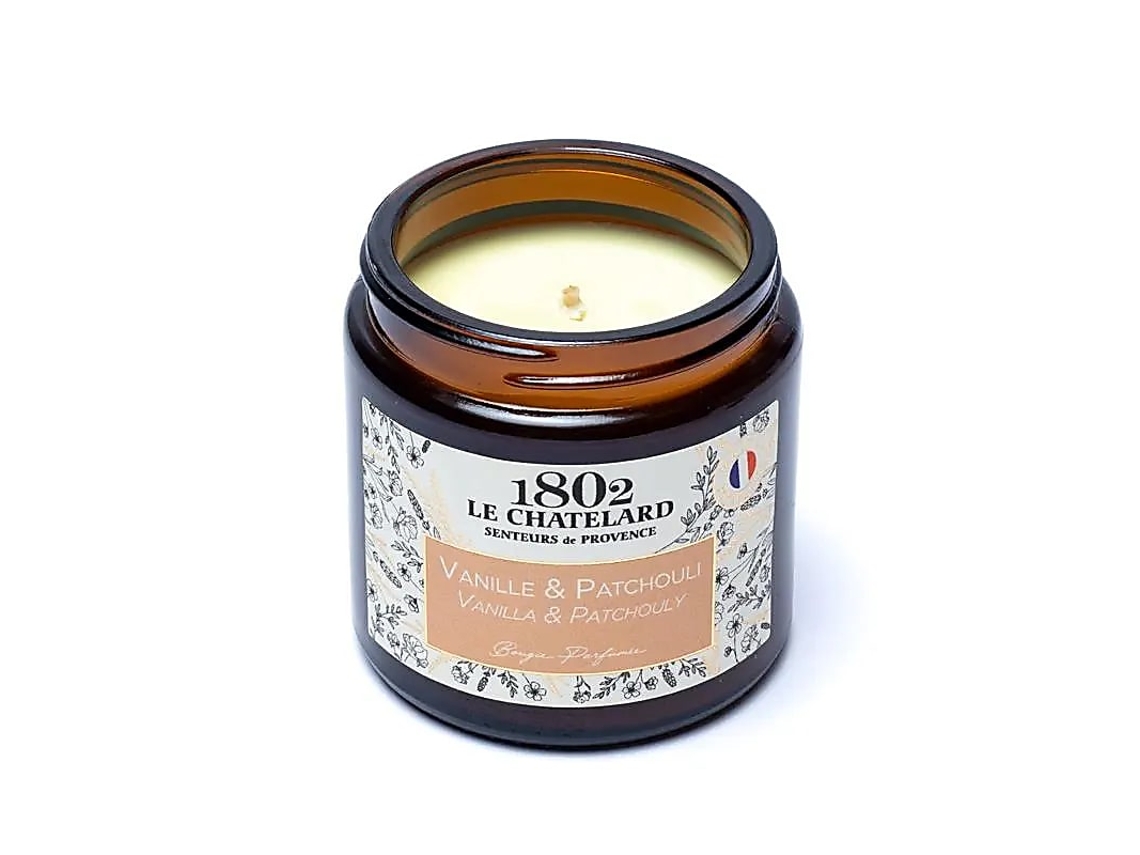 Le Chatelard 1802 Vela Perfumada Baunilha E Patchouli - 80g - Tamanho 80g