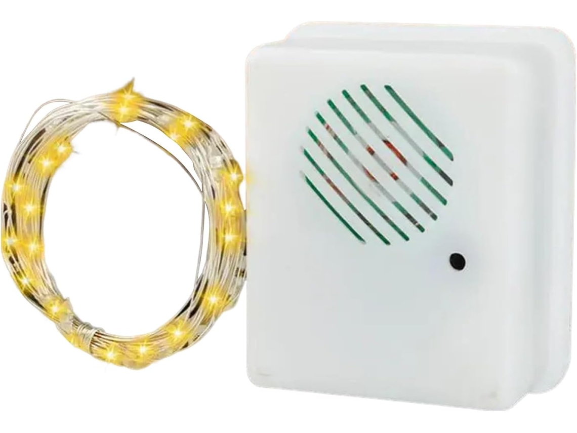 Cordão De Luzes Natal – Led 10m Para Árvore Interior