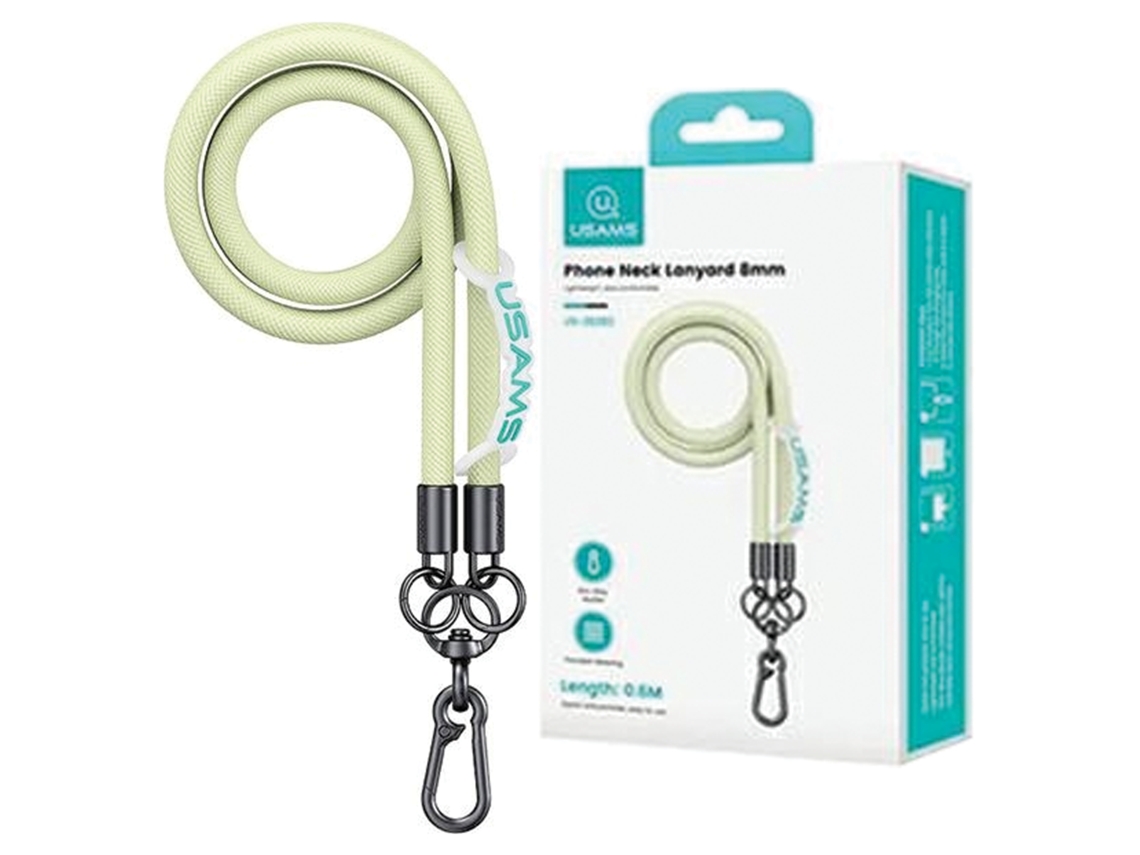 Cabo telefônico universal Usams Zb282gs04 de 1,2 m para telefones (presente)